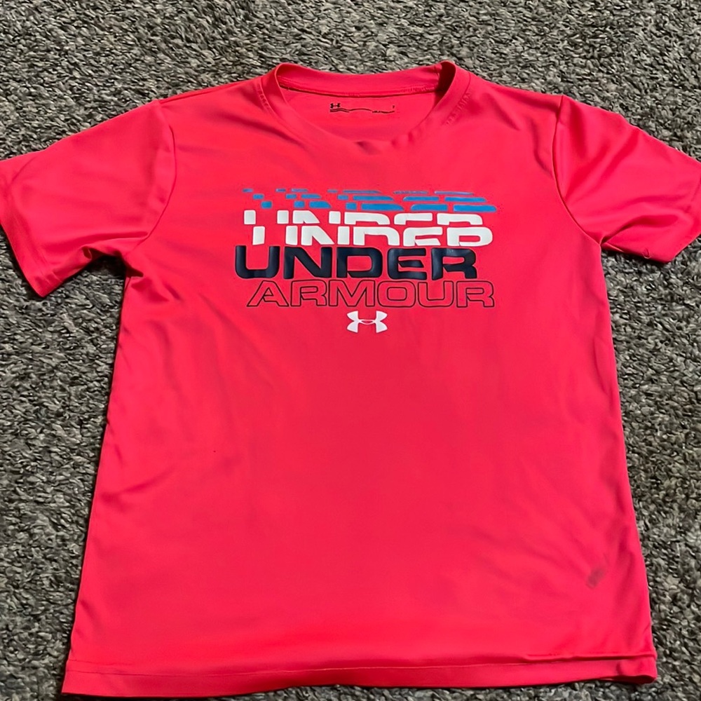 Boys 7 SS Under Armour